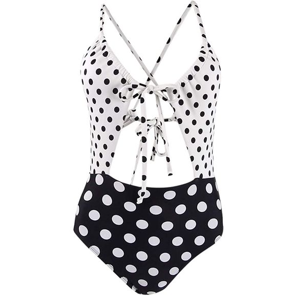 Hula Honey Other - 4/$25 Polka-Dot Cutout One-Piece Swimsuit Medium